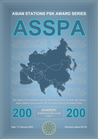 ASSPA 200 Diplom