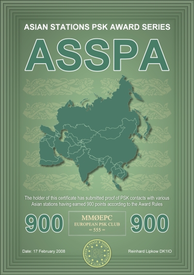 ASSPA 900 Diplom
